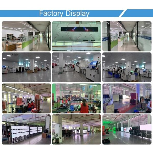 Indoor Glass 1000MMx500MM P3.91 Transparent LED Wall 4