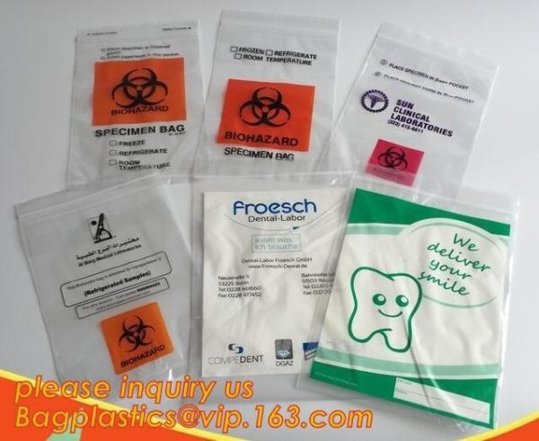tablets pills packaging bag, poly medical dispenser Zip lockkk bag drug zipper