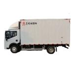 Electric Fuel Type Dongfeng Cargo Trucks with 4200X2100X2100 mm Cargo Tank