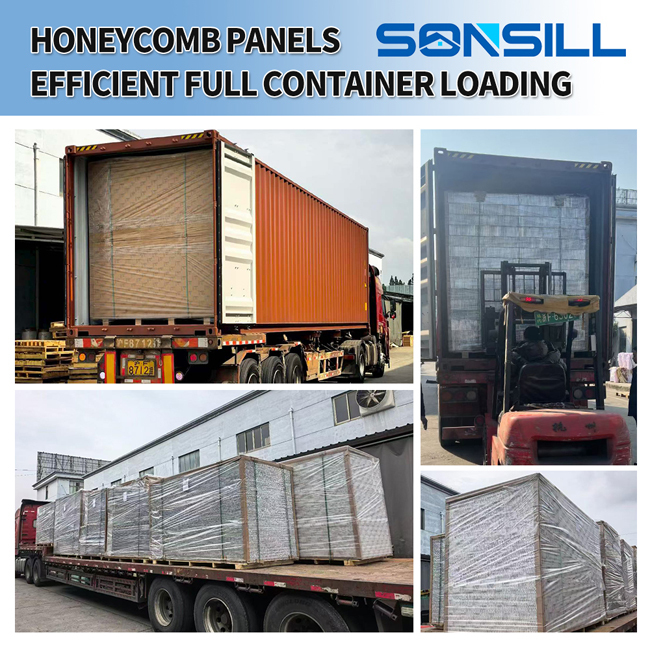 Weather Resistant Aluminum Honeycomb Panel Designed to Maintain Structural Integrity and Appearance Under Extreme Weather Conditions for Outdoor