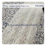 Sunflower Star soft Bush Nylon & Cotton lace fabric for lady dress