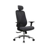 330 Polished Ergonomic Task Chair Aluminum Ergo Infinity Leather Computer Chair