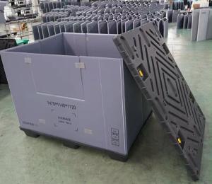 Wholesale Folded Plastic Pallet Box For Marine Logistics And Storage Needs from china suppliers