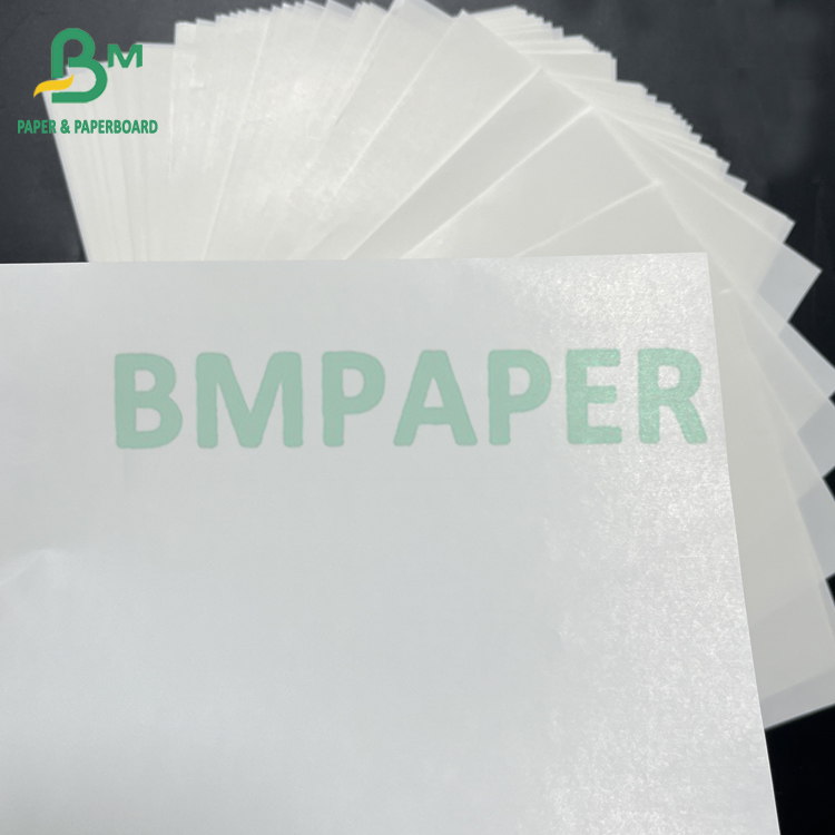 Smooth 65gsm white waterproof one side coated wet strength paper