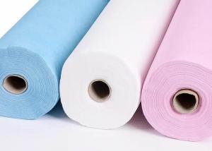 China Disposable Non Woven Bed Sheet SMS Roll 80*180CM on sale