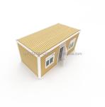 Hotel Accommodation Aluminum Alloy Windows Modern Modular Steel Structure