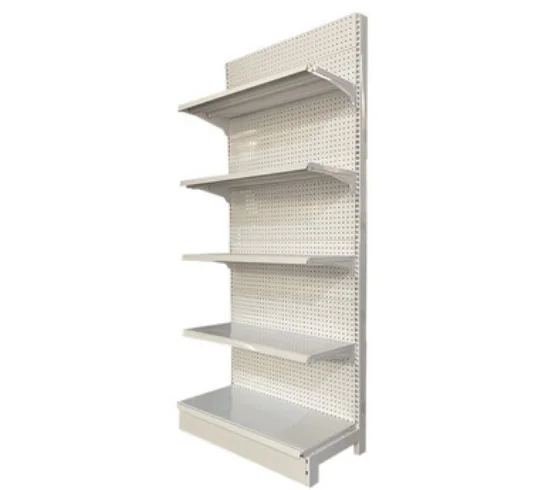 Single Side Gondola Display Shelf For Shops And Supermarket Medium Duty