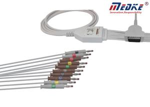Wholesale One piece GE-Marquette EKG Cable With 10 Leadwires IEC Banana 2029890-001 from china suppliers