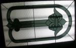 brass caming decorative glass