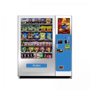 Wholesale Frozen Vending Machine Indoor Outdoor Combo Vending Machine For Foods And Cold Drinks from china suppliers