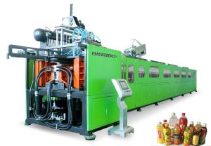 Wholesale 8 Cavity Auto Blow Molding Machine , 1.5L Plastic Bottle Manufacturing Machine from china suppliers