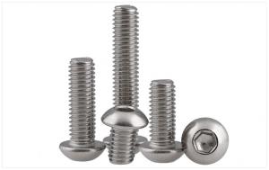 Wholesale Stainless Steel Mushroom Head Bolt , Large Head Carriage Bolt No Magnet from china suppliers