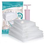 70x100cm Vacuum Seal Bags For Clothes , PA PE Reusable Vacuum Seal Bags