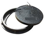 Eco Friendly Lawn Manhole Cover For Garden Green Plate FRP SMC 600mm