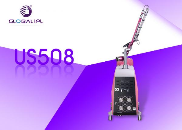 Quality 1064 / 532nm Q Switch Nd Yag Laser Tattoo Removal Machine Portable Style for sale