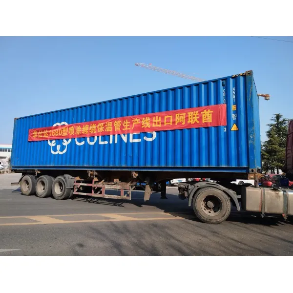 Automatic Single-Screw HDPE Pre-Insulated Pipe Machine with Vacuum Sizing for Polyurethane Foam Pipe Production