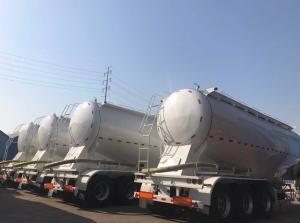 Wholesale 3 axles 60ton v shape cement bulker trailer from china suppliers
