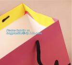 Luxury Paper Gift Carrier Shopping Bag Party Bag with Handles,printed paper