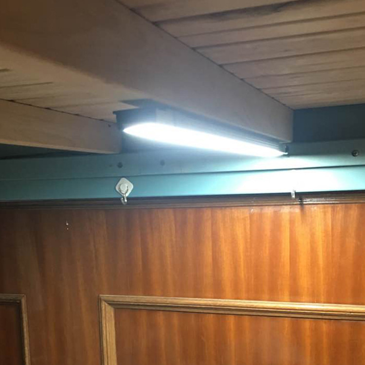 24V 120LM Motion Sensor Solar Led Lights Cabinet Interiors Battery Powered Led Strip Light
