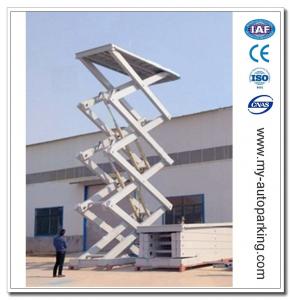 China Residential Scissor Car Elevators/Car Lift for Buildings Outdoor/Parking Lifts Manufacturers/Home Use Car Lift on sale