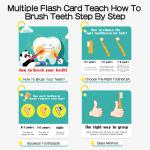 Tooth Brushing Montessori Homeschool Educational Toys For Toddlers