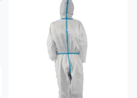 Breathable Film Laminated Disposable Protective Gowns Suit Non Woven Fabric Knit