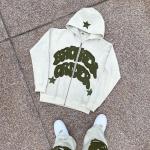 Custom Streetwear Heavyweight Cotton Vintage Distressed Patch Applique