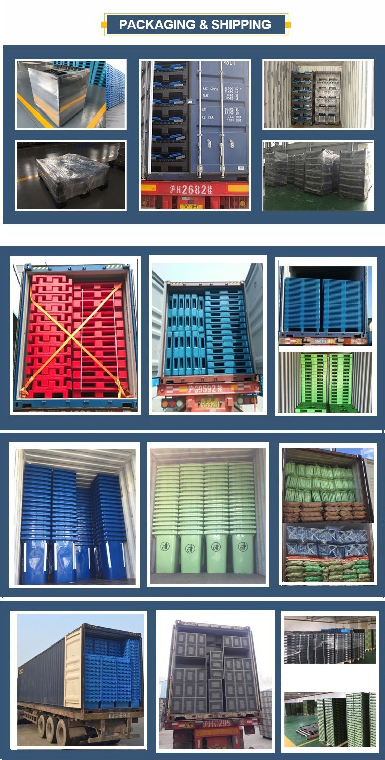 Plastic nesting moving box container round trip tote for storage made by virgin PP cheap plastic crates
