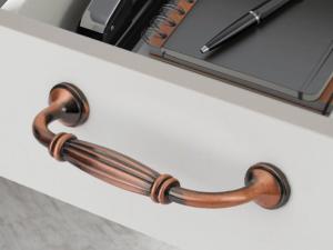 Wholesale Anti Copper Arched kitchen cabinet Handles And Knobs Roma Design Zinc Furniture Fittings Accessories from china suppliers