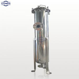 Wholesale Industrial water pre treatment filter SS304 316 Stainless mechanical multi media filter housing from china suppliers