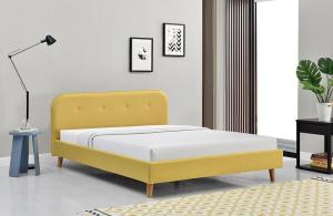 Wholesale Wood Feet Children Upholstered bed from china suppliers