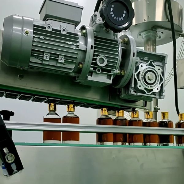 180W Automatic Capping Machine High Efficiency Cap Pressing Machine For Wine
