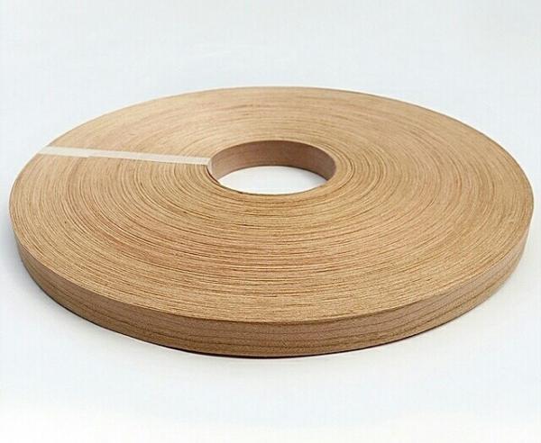 Fleece Backed Cherry Veneer Edgebanding Veneer Edge Tape for Furniture Doors