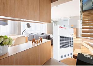 Wholesale 380V 50 Hz 20 L/ Meeting Industrial Air Dehumidifier Water Curtain Fan Cooling System from china suppliers