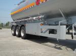 3x12T BPW axle 46000L Aluminum Alloy Petroleum Mobile Fuel Tank Trailer