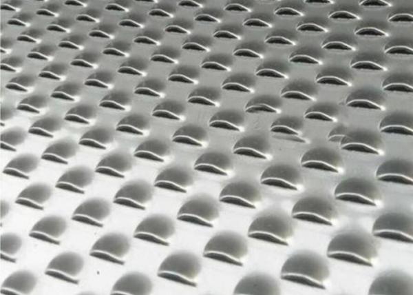 CNC Punching Perforated Non Skid Metal Plate Anti Slip Steel Sheet Aging