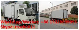 Wholesale Factory sale good price 7.4m length 190hp diesel 10MT refrigerated truck, frozen van truck, cold room truck for sale from china suppliers