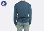 Flat Knitted Mens Cable Knit Button Down Cardigan Full Sleeves Anti - Shrink