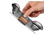 Multifunction Stainless Steel Utensil Set , Nondeform steel measuring spoon set