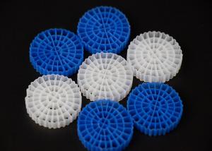 Wholesale RAS White Plastic Filter Media MBBR K5 For Fish Farm , Water Treatment from china suppliers
