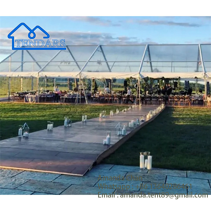 Waterproof, Fire-retardant, Sunlight proof Custom Clear Span Transparent Party Tent For outdoor events