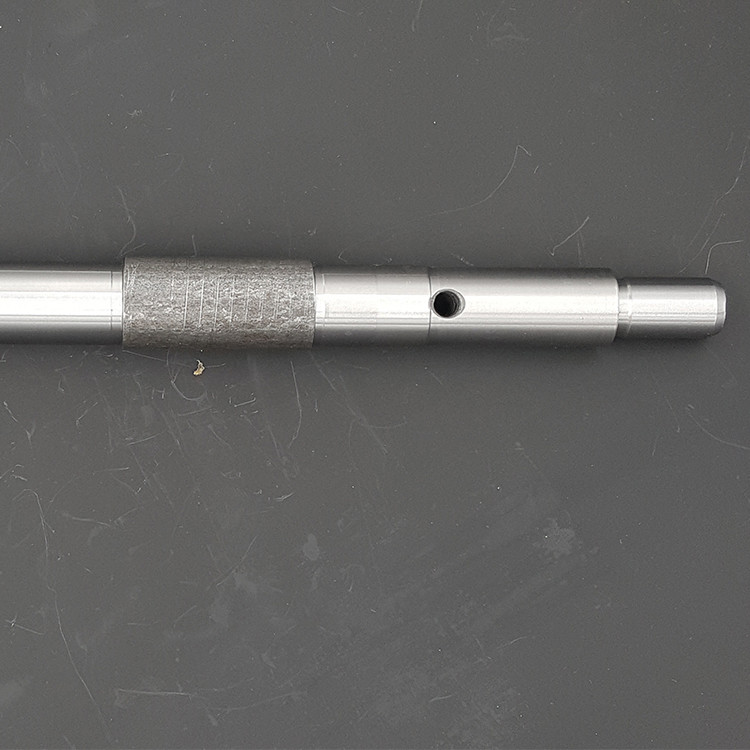Custom cnc machined long/short motor shaft SS304 custom stainless steel spline wheel shaft
