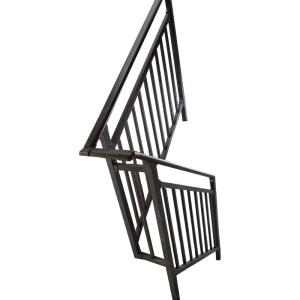 Wholesale Galvanized Steel Forged Wrought Iron Guardrail Stair Railing Outdoor System from china suppliers