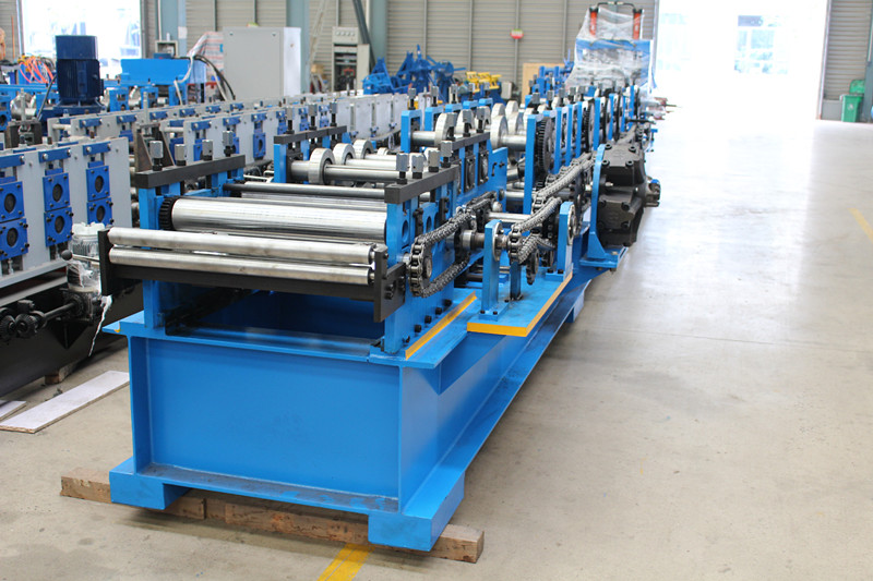 Channel Adjustable 25m/Min Cz Purlin Roll Forming Machine For 3mm