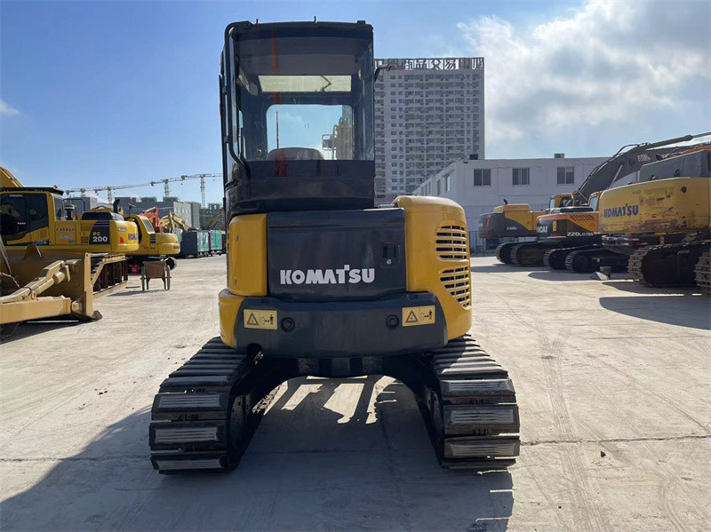 Used Japan Komatsu PC55 Excavator PC55MR PC55MR-2 Small Crawler Excavator
