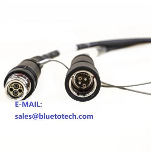 Wholesale 3K93C 2 Fiber 2 Power Electric Hybrid Cable Outdoor Fiber Optic Hybrid Patch Cord from china suppliers