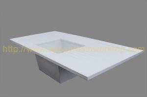 Wholesale Safety School Laboratory Bench Top 750mm Width Monolithic Epoxy Resin from china suppliers