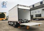 7 Ton Cargo Truck Isuzu Truck Stainless Steel Carriage 139kw Engine Van Truck
