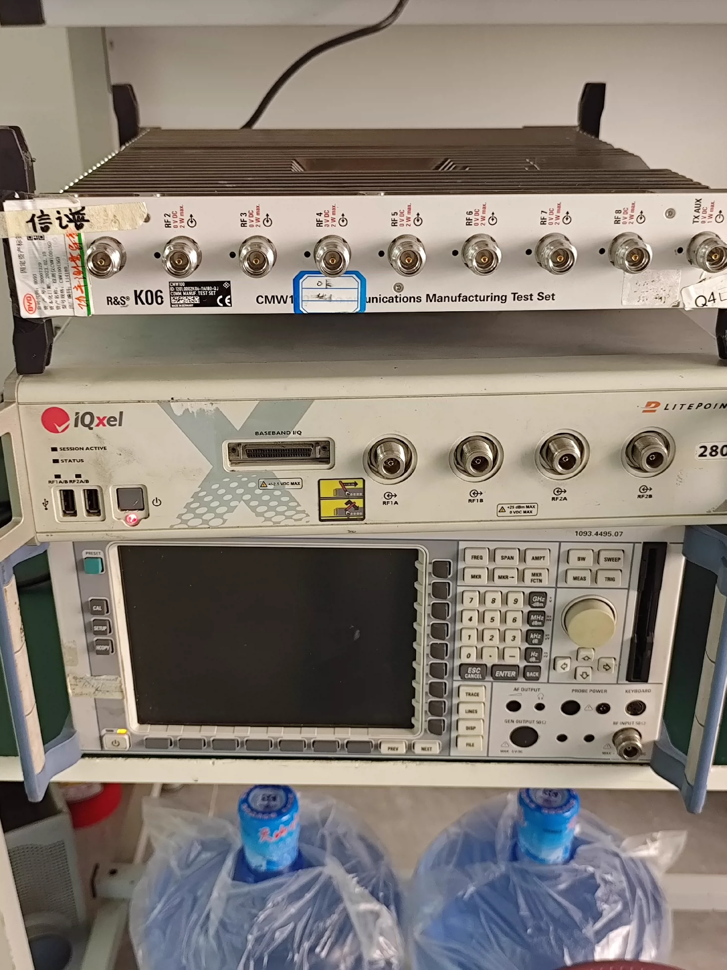 Rohde & Schwarz CMW100 K06 RF Communications Test Set 6 GHz 8 Port Manufacturing Test Set