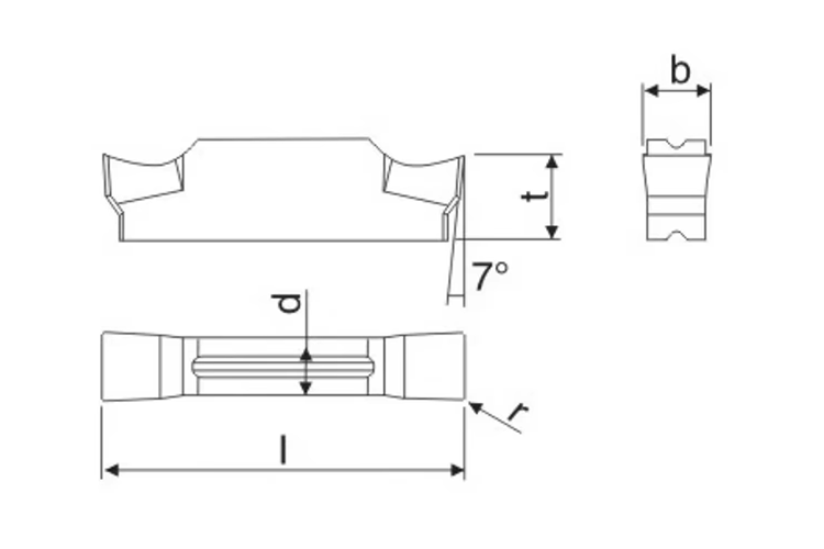 High Precision and Durable Carbide CNC Inserts with 3 Years Warranty for Automated Processing